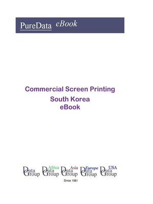 cover image of Commercial Screen Printing in South Korea